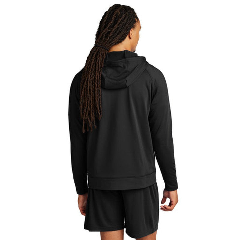 NEW CAPELLA Sport-Tek® Sport-Wick® Stretch 1/2-Zip Hoodie - Black