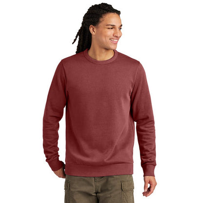 CAPELLA District Wash™ Fleece Crew - Garnet