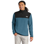 CAPELLA The North Face Glacier 1/4-Zip Fleece - Shady Blue/TNF Black