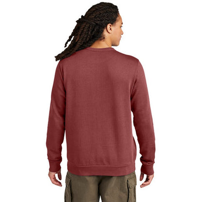 CAPELLA District Wash™ Fleece Crew - Garnet