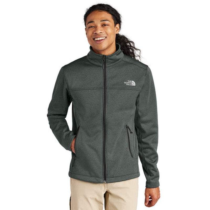 NEW CAPELLA ALUMNI - The North Face® Chest Logo Ridgewall Soft Shell Jacket - TNF Dark Grey Heather