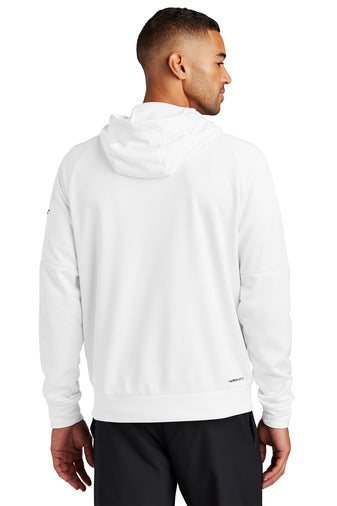 NEW Nike Therma-FIT Pocket Full-Zip Fleece Hoodie - White