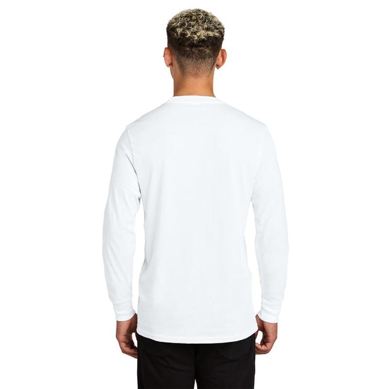 NEW Capella Allmade® Unisex Long Sleeve Organic Cotton Tee - Bright White