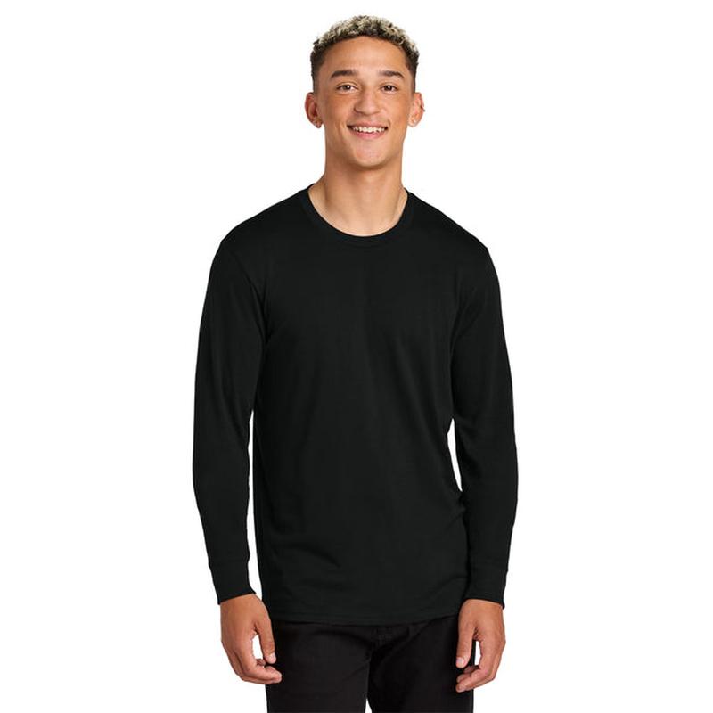 NEW Capella Allmade® Unisex Long Sleeve Organic Cotton Tee - Deep Black