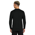 NEW Capella Allmade® Unisex Long Sleeve Organic Cotton Tee - Deep Black