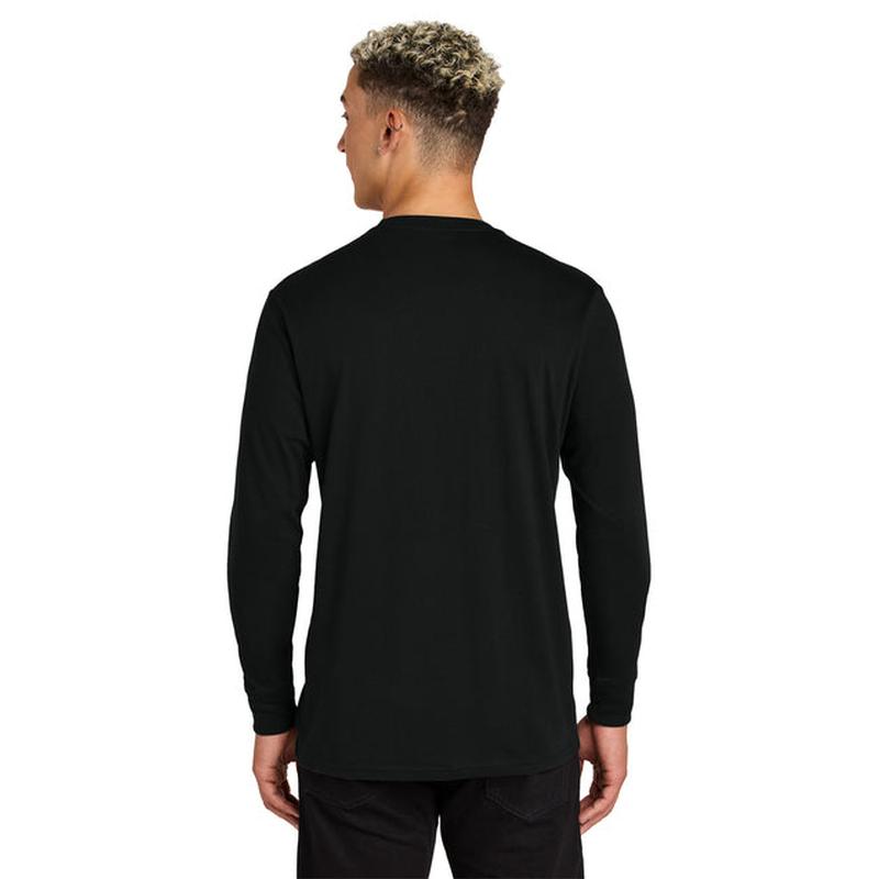 NEW Capella Allmade® Unisex Long Sleeve Organic Cotton Tee - Deep Black