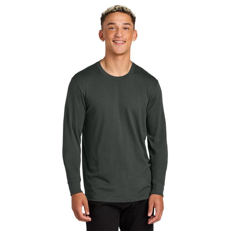 NEW Capella Allmade® Unisex Long Sleeve Organic Cotton Tee - Terrain Grey