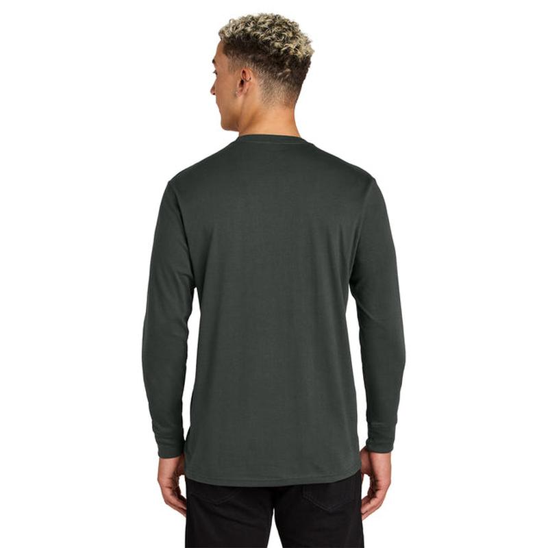 NEW Capella Allmade® Unisex Long Sleeve Organic Cotton Tee - Terrain Grey