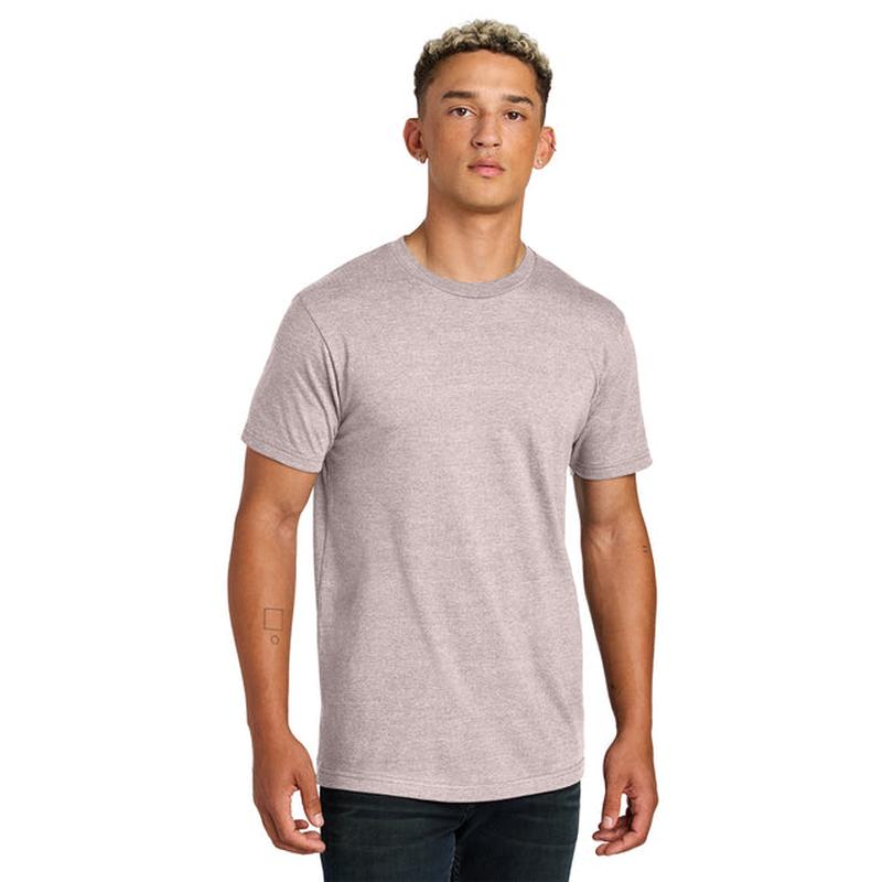 NEW Capella American Apparel® Unisex CVC Tee - Heather Blush