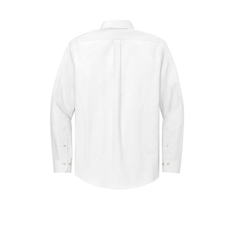 NEW Capella Brooks Brothers® Tall Wrinkle-Free Stretch Pinpoint Shirt - White