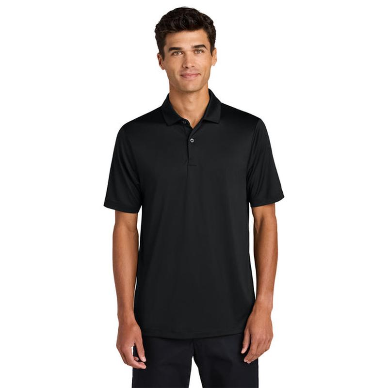 NEW CAPELLA Mercer+Mettle® Recharge Jersey Polo - Deep Black