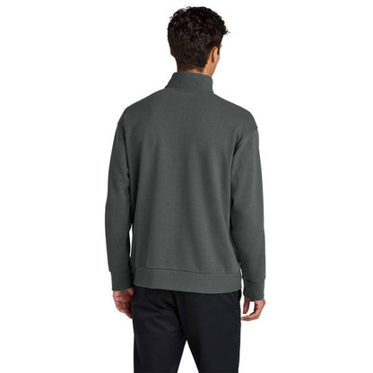 NEW CAPELLA Mercer+Mettle® Linear Texture 1/4-Zip - Storm Grey