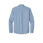 NEW Capella Mercer+Mettle® Long Sleeve Modern Oxford Shirt - Cobalt