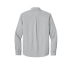 NEW Capella Mercer+Mettle® Long Sleeve Modern Oxford Shirt - Gusty Grey