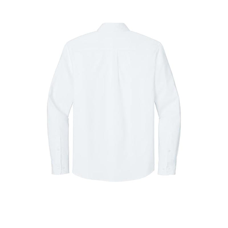 NEW Capella Mercer+Mettle® Long Sleeve Modern Oxford Shirt - White