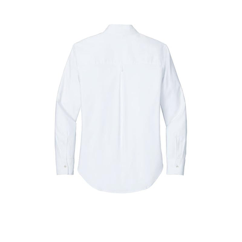 NEW Capella Mercer+Mettle® Women’s Long Sleeve Modern Oxford Shirt - White