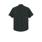 NEW Capella Mercer+Mettle® Short Sleeve UV Capital Tech Shirt - Deep Black Triangle Print
