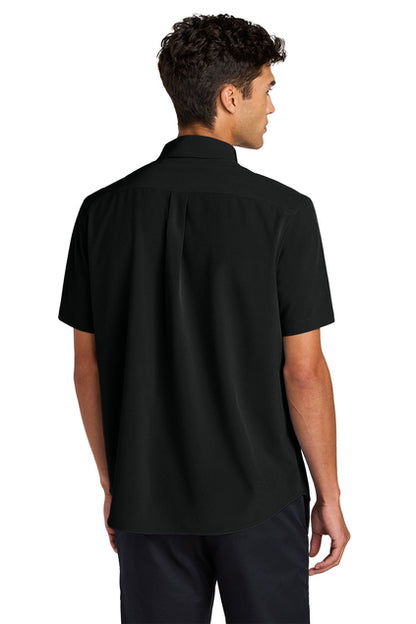 NEW Capella Mercer+Mettle® Short Sleeve UV Capital Tech Shirt - Deep Black