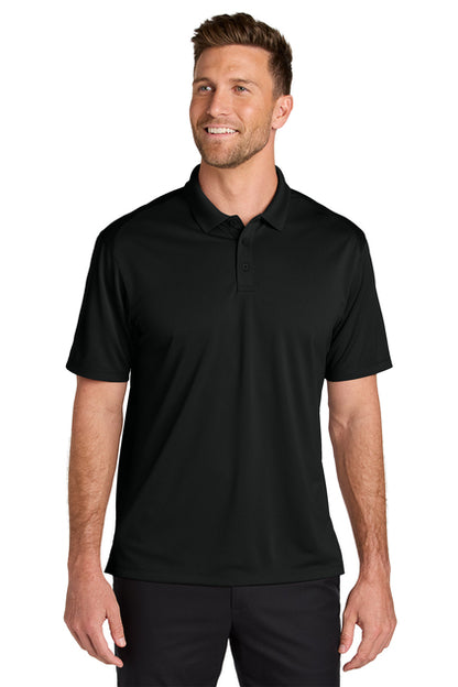 NEW Capella Port Authority® Wearever Performance Pique Polo - Deep Black