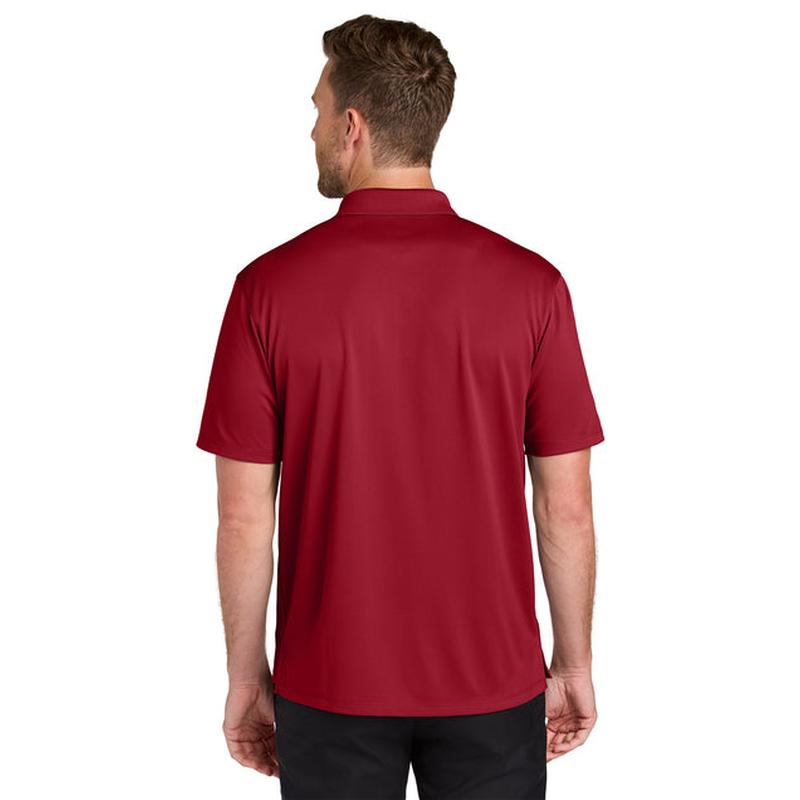 NEW Capella Port Authority® Wearever Performance Pique Polo - Rich Red