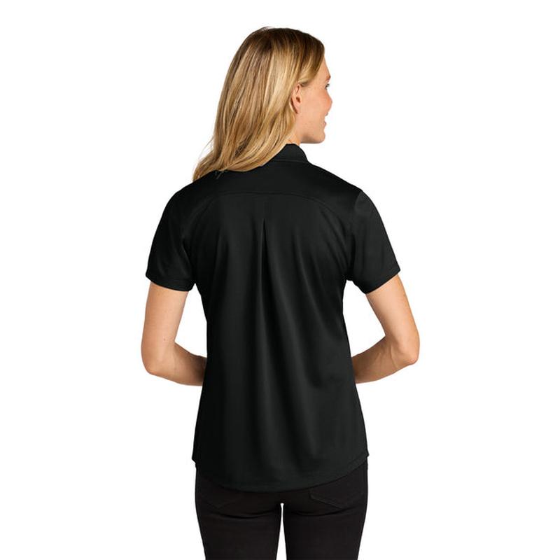 NEW Port Authority® Women’s Wearever Performance Pique Polo - Deep Black