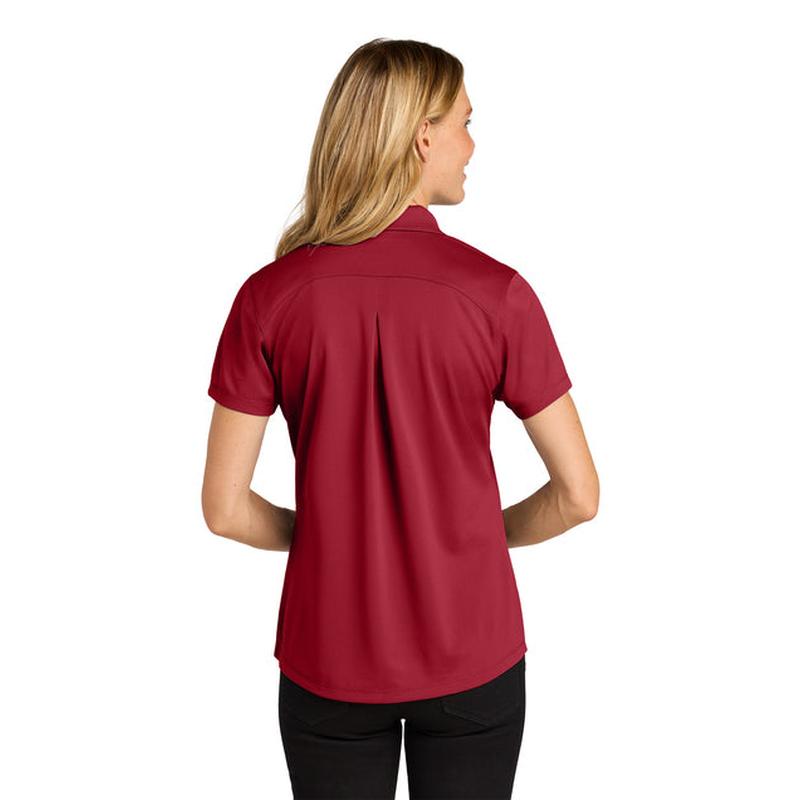 NEW Port Authority® Women’s Wearever Performance Pique Polo - Rich Red