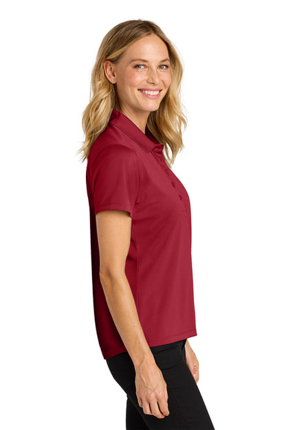 NEW Port Authority® Women’s Wearever Performance Pique Polo - Rich Red