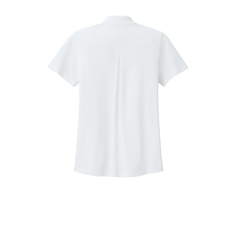 NEW Port Authority® Women’s Wearever Performance Pique Polo - White