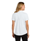 NEW Port Authority® Women’s Wearever Performance Pique Polo - White