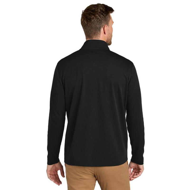 NEW CAPELLA Port Authority® Breakwater 1/4-Zip Pullover - Deep Black