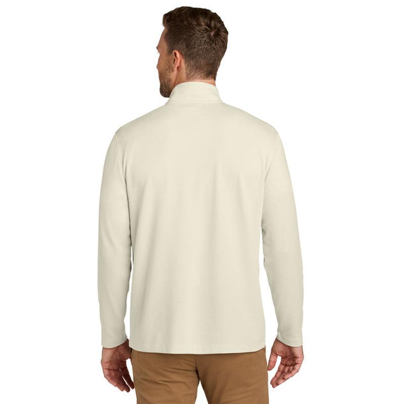 NEW CAPELLA Port Authority® Breakwater 1/4-Zip Pullover - Parchment