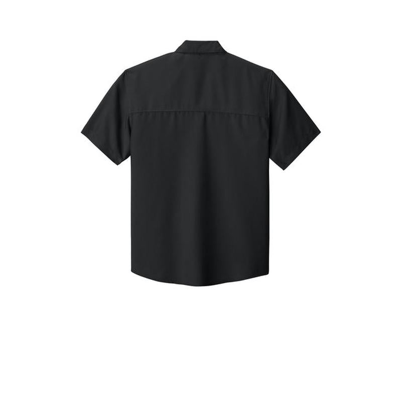 NEW Capella Port Authority® Short Sleeve UV Dockside Shirt - Deep Black