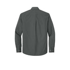 NEW CAPELLA Port Authority® Long Sleeve Nailhead Easy Care Shirt - Deep Black