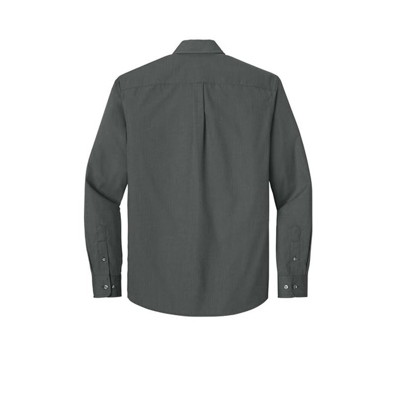 NEW CAPELLA Port Authority® Long Sleeve Nailhead Easy Care Shirt - Deep Black