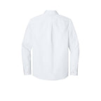 NEW CAPELLA Port Authority® Long Sleeve Nailhead Easy Care Shirt - White