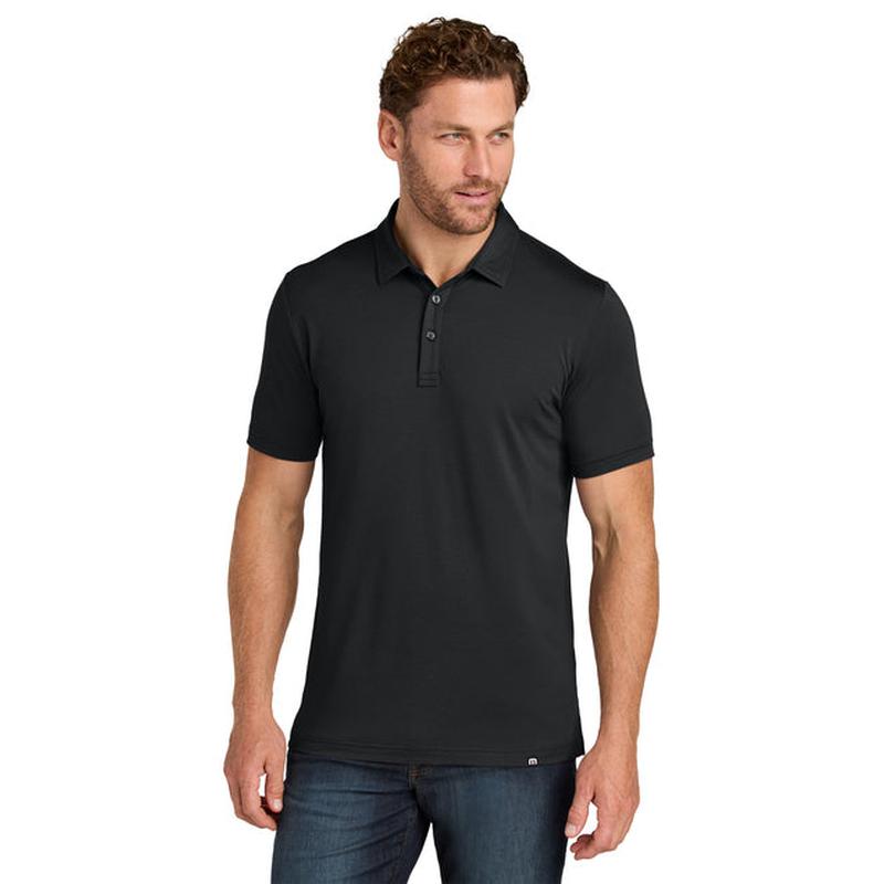 NEW CAPELLA TravisMathew Glenview Solid Polo - Black