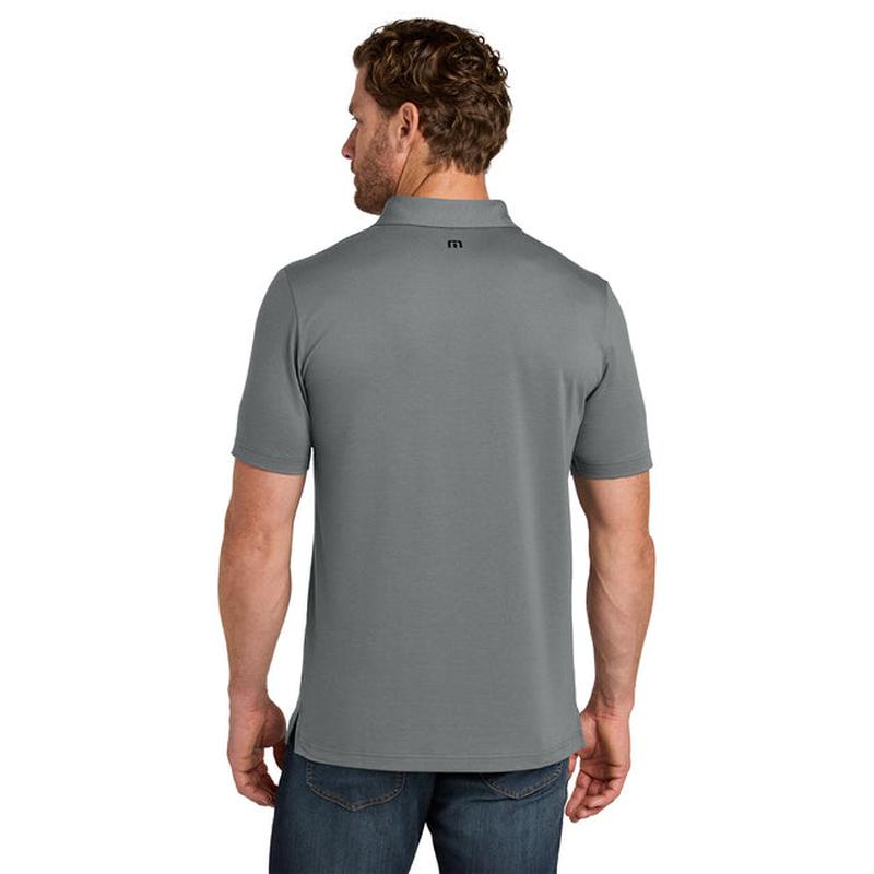 NEW CAPELLA TravisMathew Glenview Solid Polo - Quiet Shade Grey