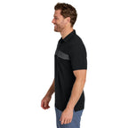 NEW CAPELLA TravisMathew Glenview Stripe Polo - Black