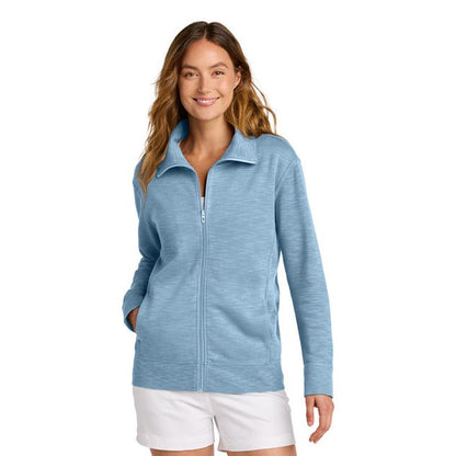 NEW CAPELLA Tommy Bahama® Women’s Tobago Bay Full-Zip - Light Sky Blue