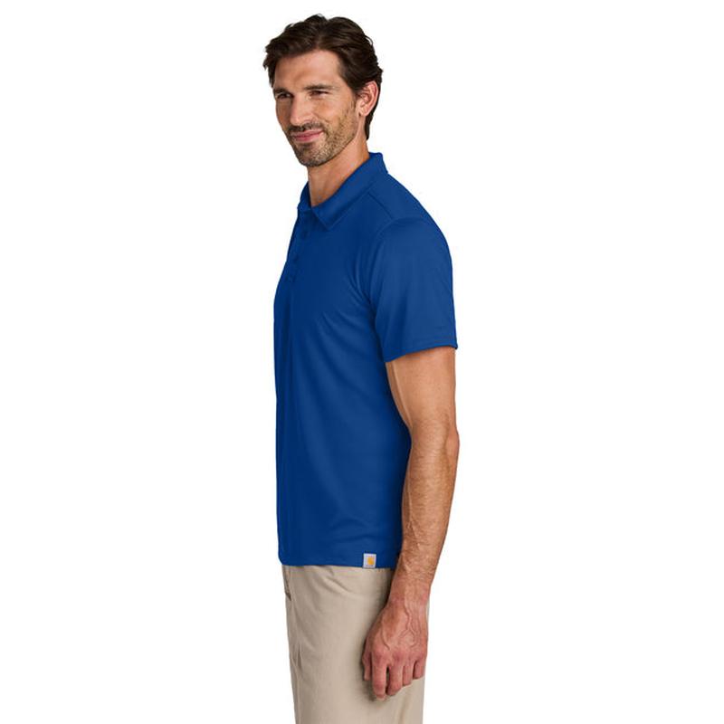 NEW CAPELLA Carhartt Force® Sun Defender™ Polo - Royal Glass Blue