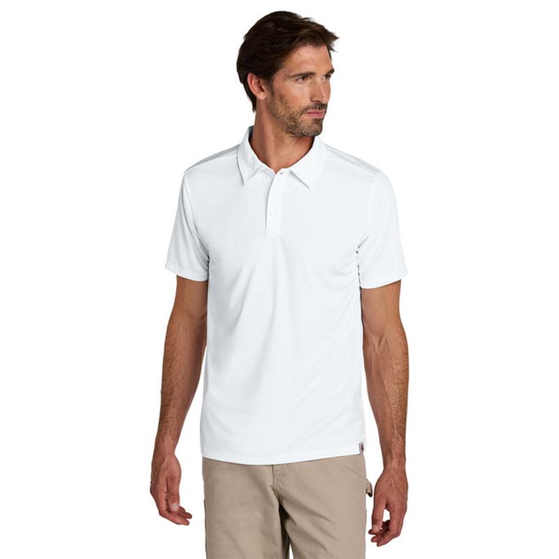 NEW CAPELLA Carhartt Force® Sun Defender™ Polo - White