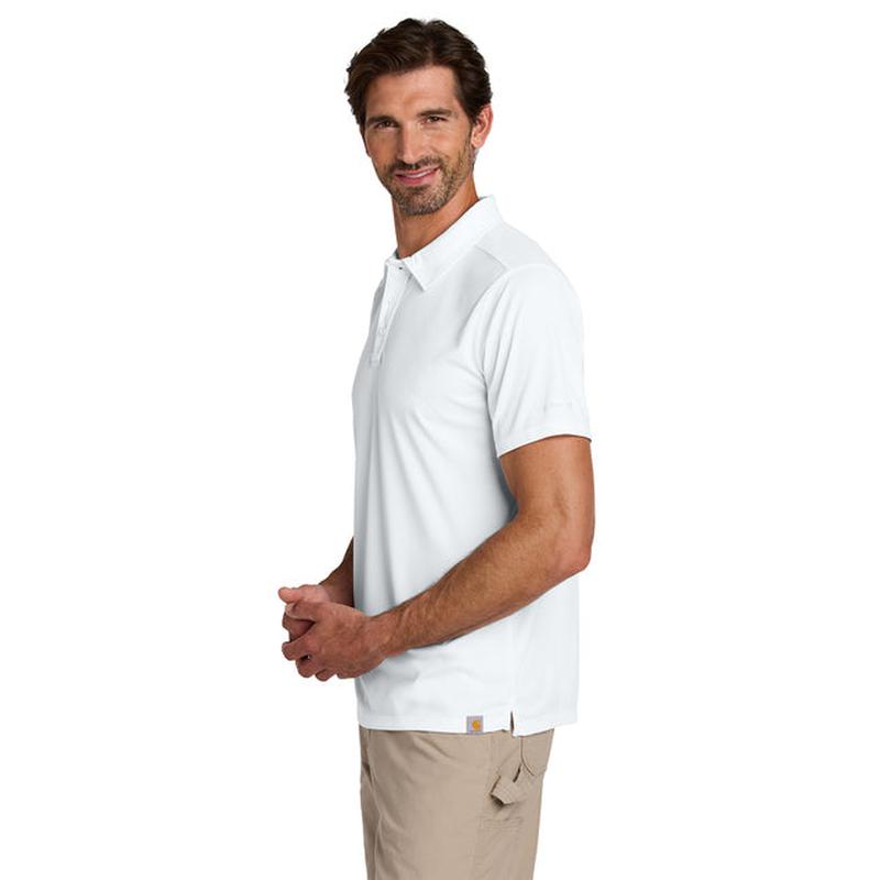 NEW CAPELLA Carhartt Force® Sun Defender™ Polo - White