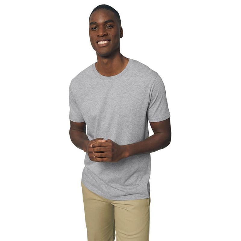 NEW CAPELLA Stanley/Stella Unisex Rocker Tee - Heather Grey