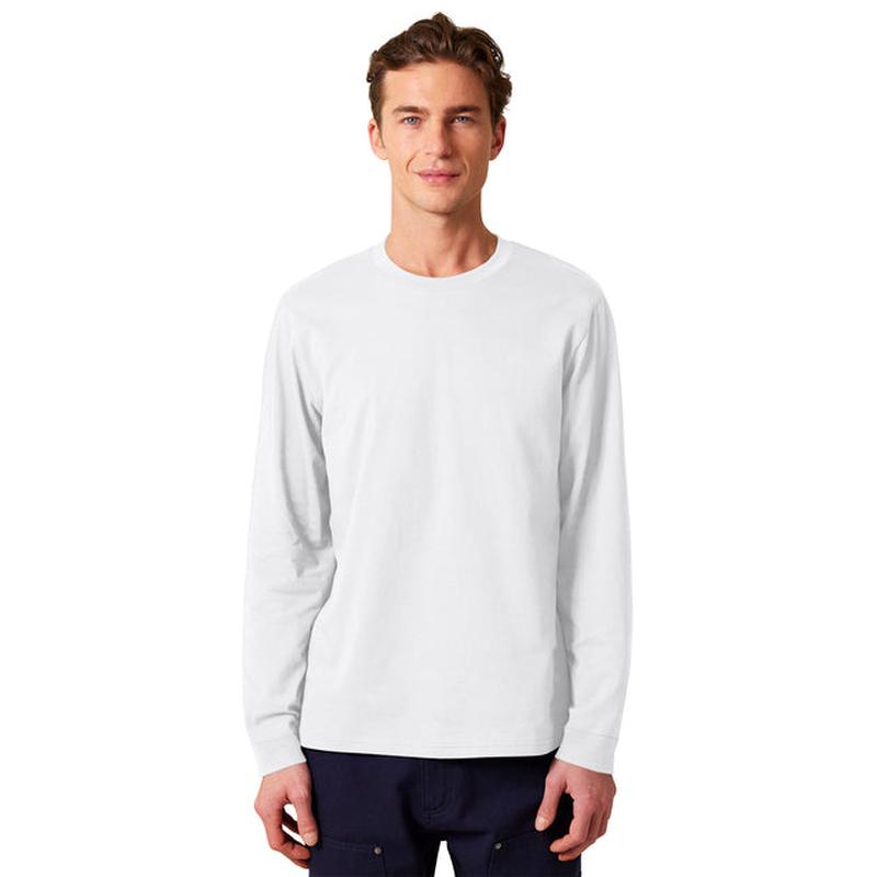 NEW Capella Stanley/Stella Unisex Creator 2.0 Long Sleeve Tee - White