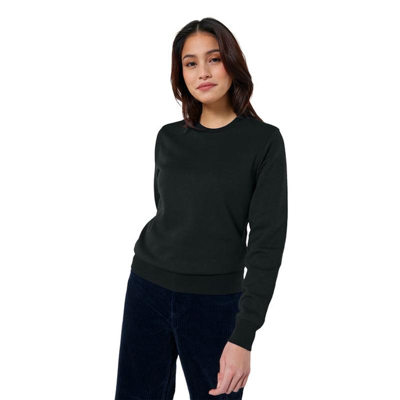 NEW Capella Stanley/Stella Unisex Roller Crewneck Sweatshirt - Black