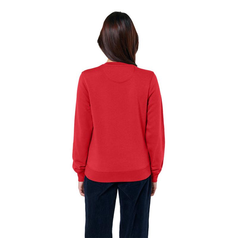 NEW Capella Stanley/Stella Unisex Roller Crewneck Sweatshirt - Red