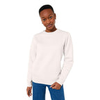 NEW Capella Stanley/Stella Unisex Roller Crewneck Sweatshirt - Vintage White
