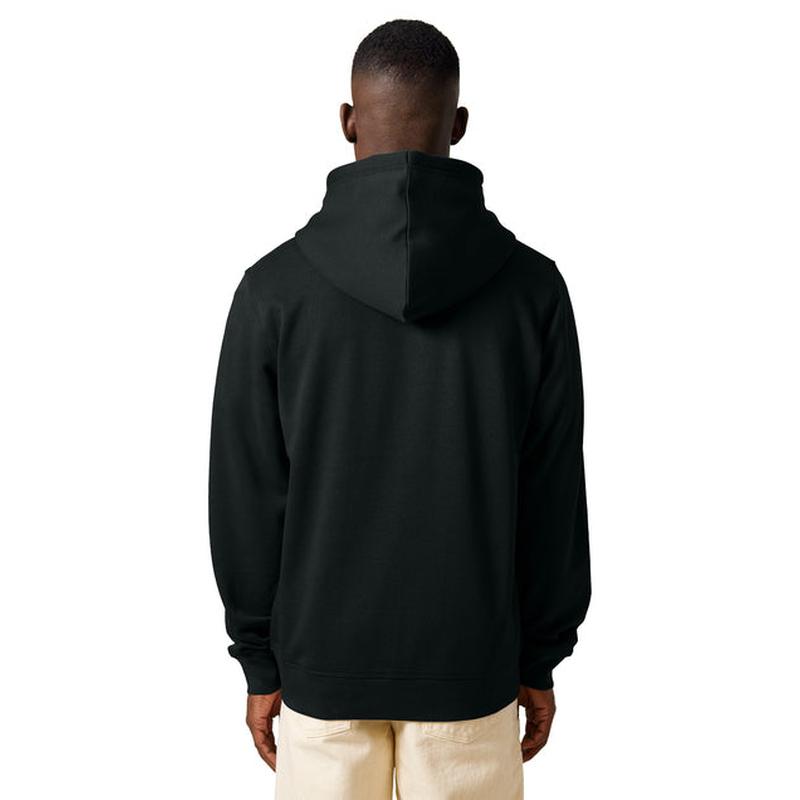 NEW Capella Stanley/Stella Unisex Mixer Full-Zip Hooded Sweatshirt - Black