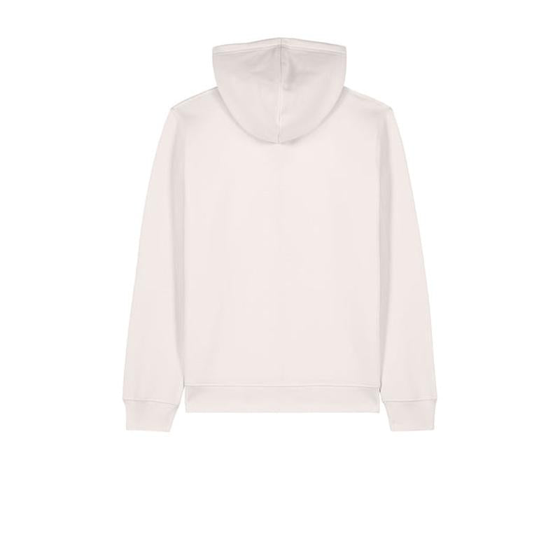 NEW Capella Stanley/Stella Unisex Mixer Full-Zip Hooded Sweatshirt - Vintage White