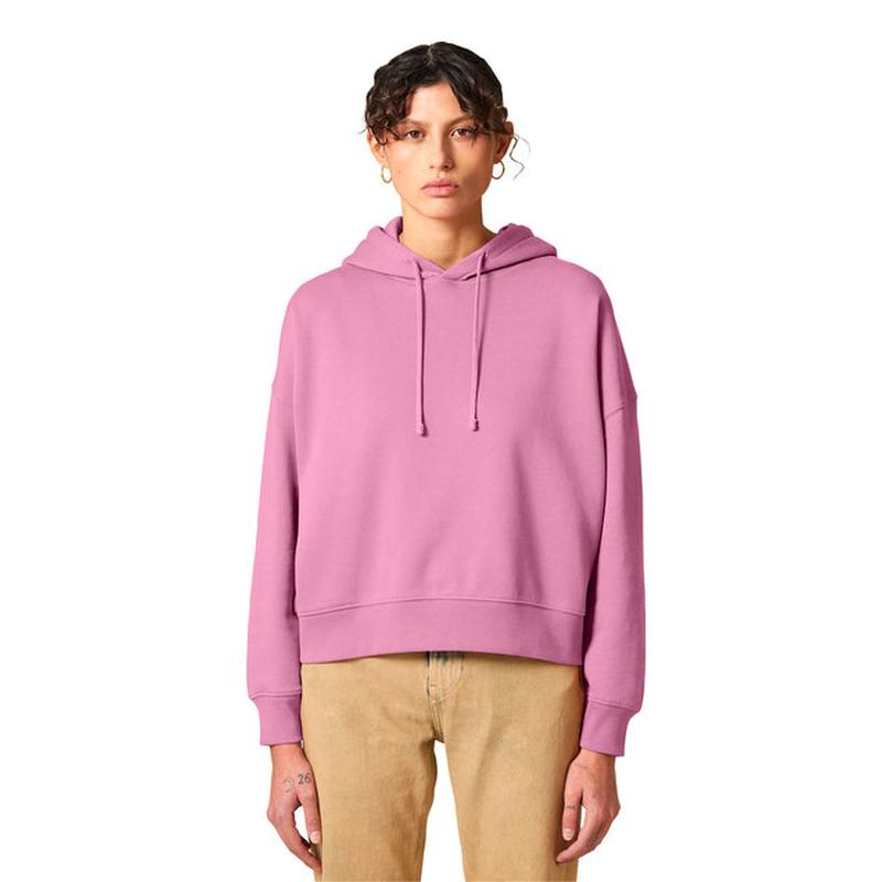 NEW Capella Stanley/Stella Women’s Stella Nora Hooded Sweatshirt - Bubble Pink